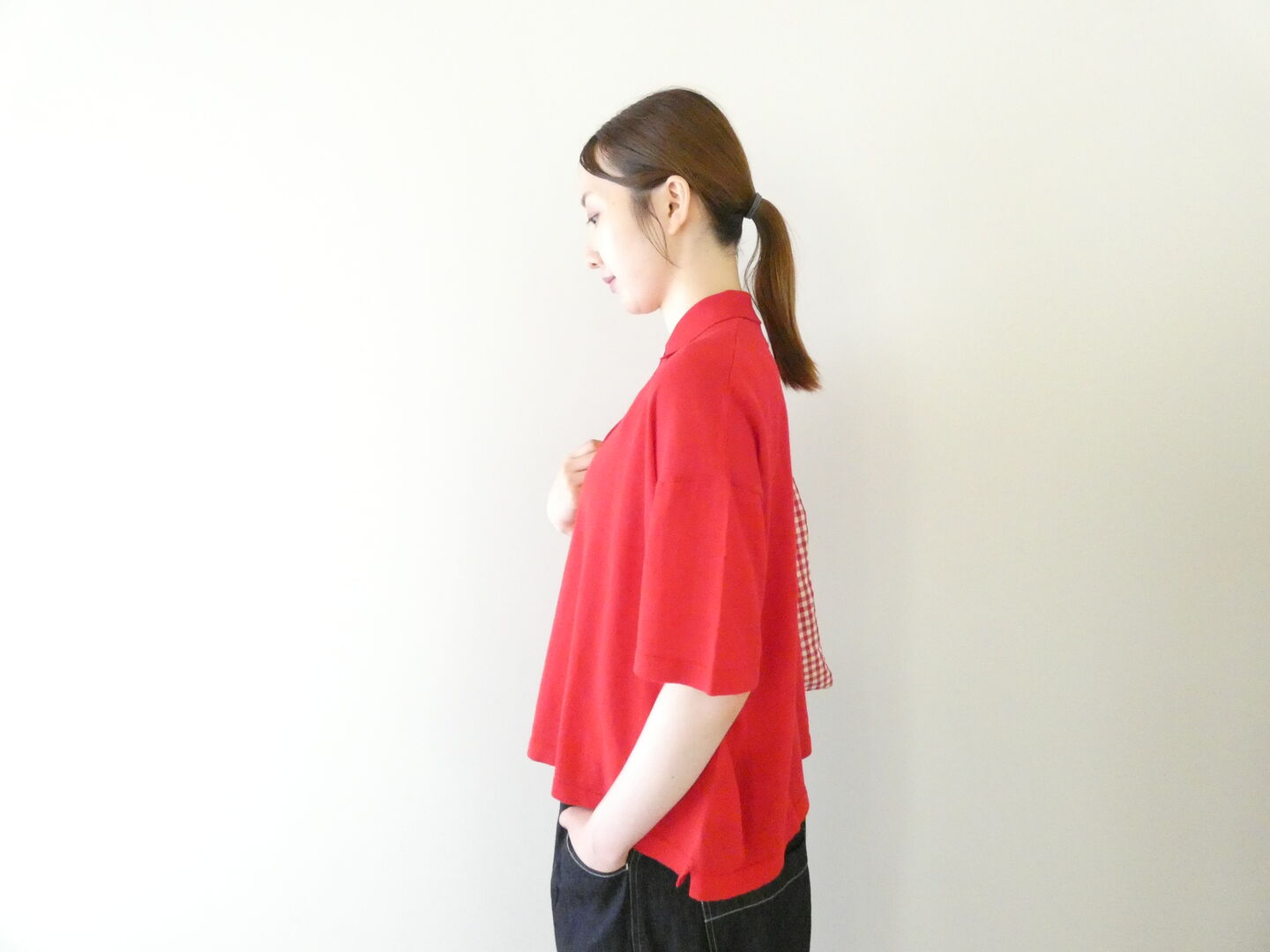 mao made(マオメイド) アサーメン ワイドが気分!ポロニットの商品画像8