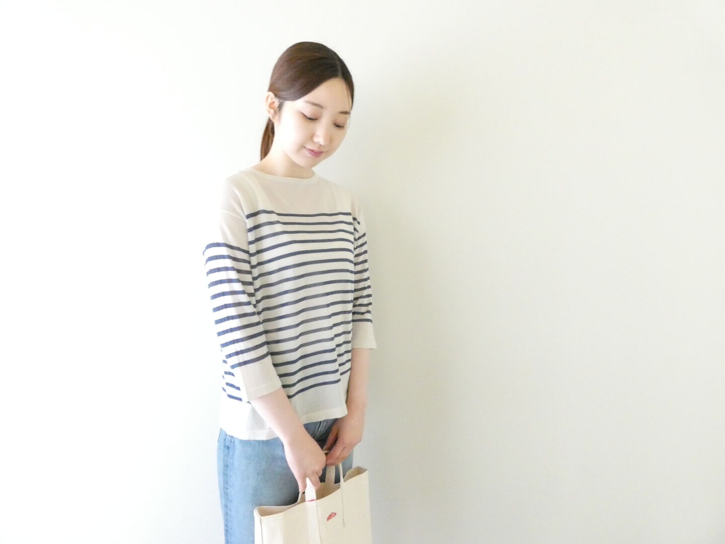 mao made(マオメイド) ヘルシーヤーンボーダープルオーバーの商品画像2