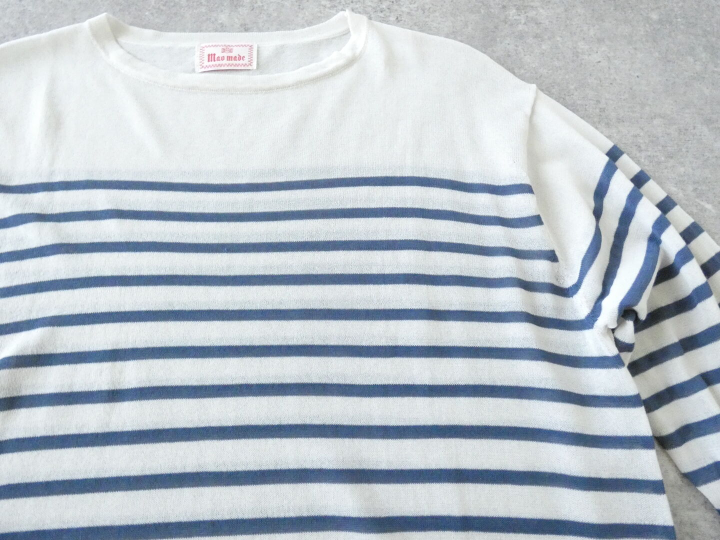 mao made(マオメイド) ヘルシーヤーンボーダープルオーバーの商品画像22