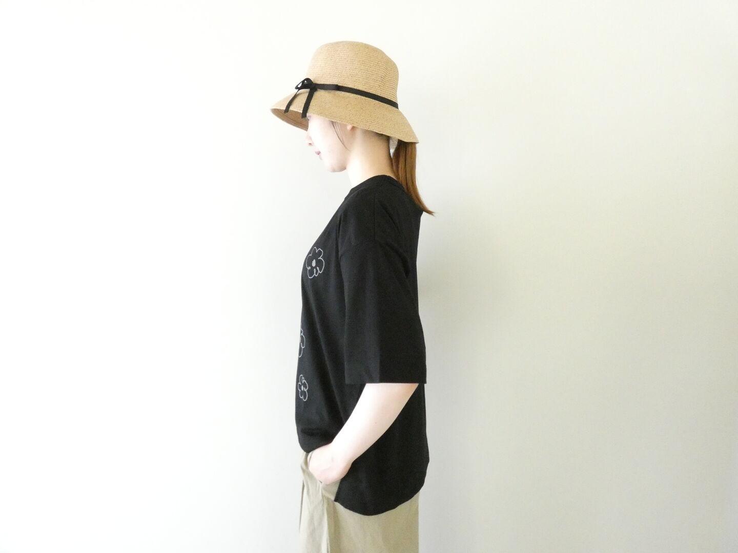mao made(マオメイド) きれいめ天竺 ANEMONE TEEの商品画像7