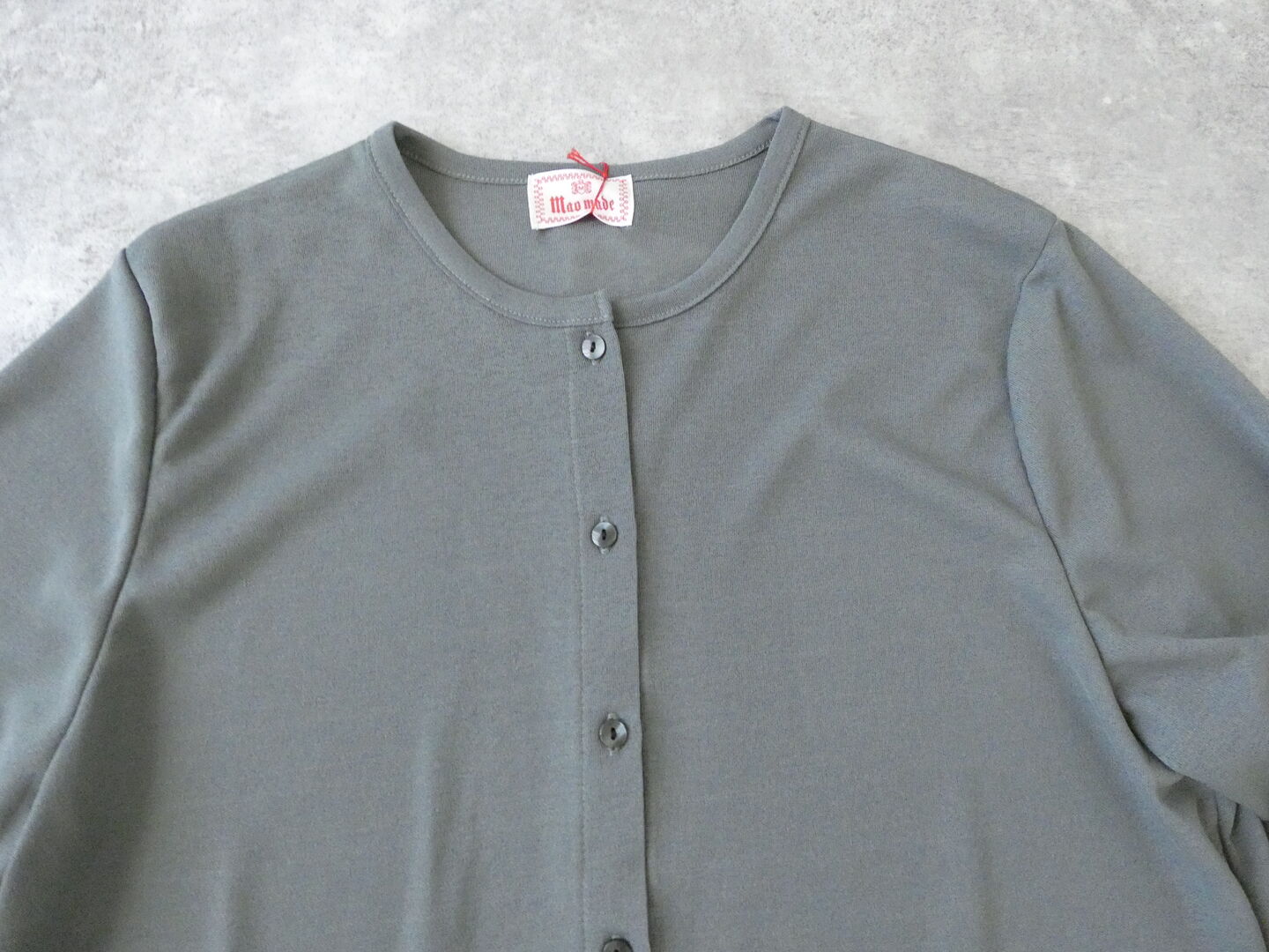 mao made(マオメイド) サラシャリフライスクルーネックカーディガンの商品画像44