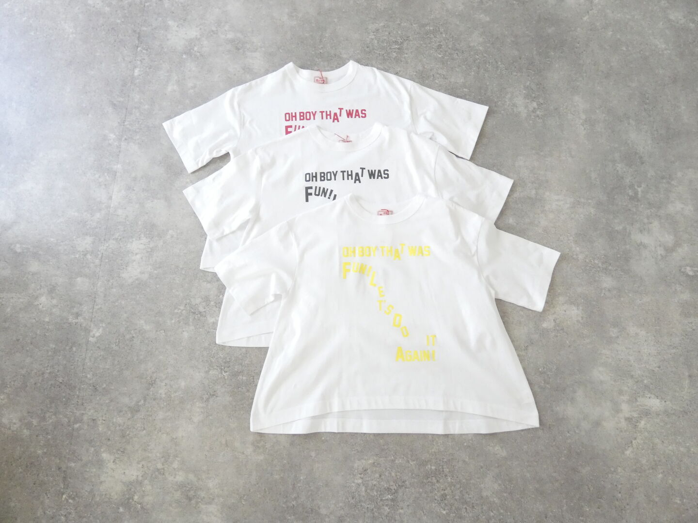 mao made(マオメイド) AラインROGO ROGO プリントTシャツの商品画像3