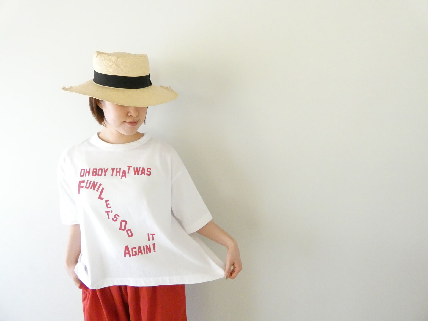 mao made(マオメイド) AラインROGO ROGO プリントTシャツの商品画像4