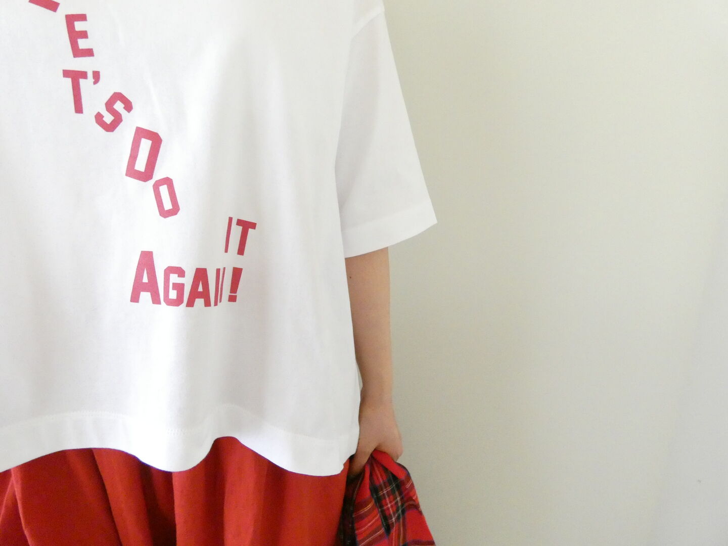 mao made(マオメイド) AラインROGO ROGO プリントTシャツの商品画像7