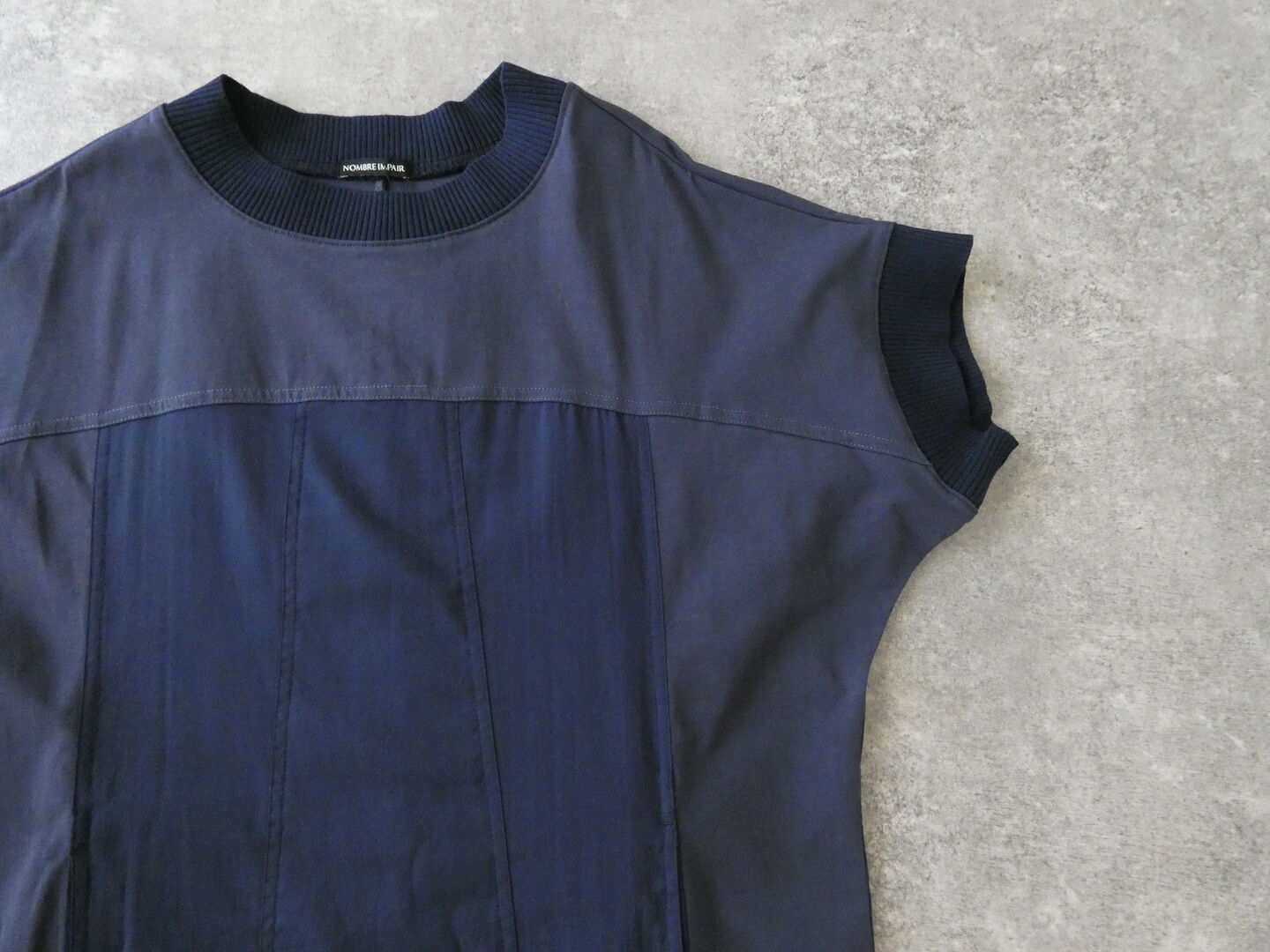 NOMBRE IMPAIR(ノンブルアンペール) TCカットコンビリブ付きバンザイワンピースの商品画像23