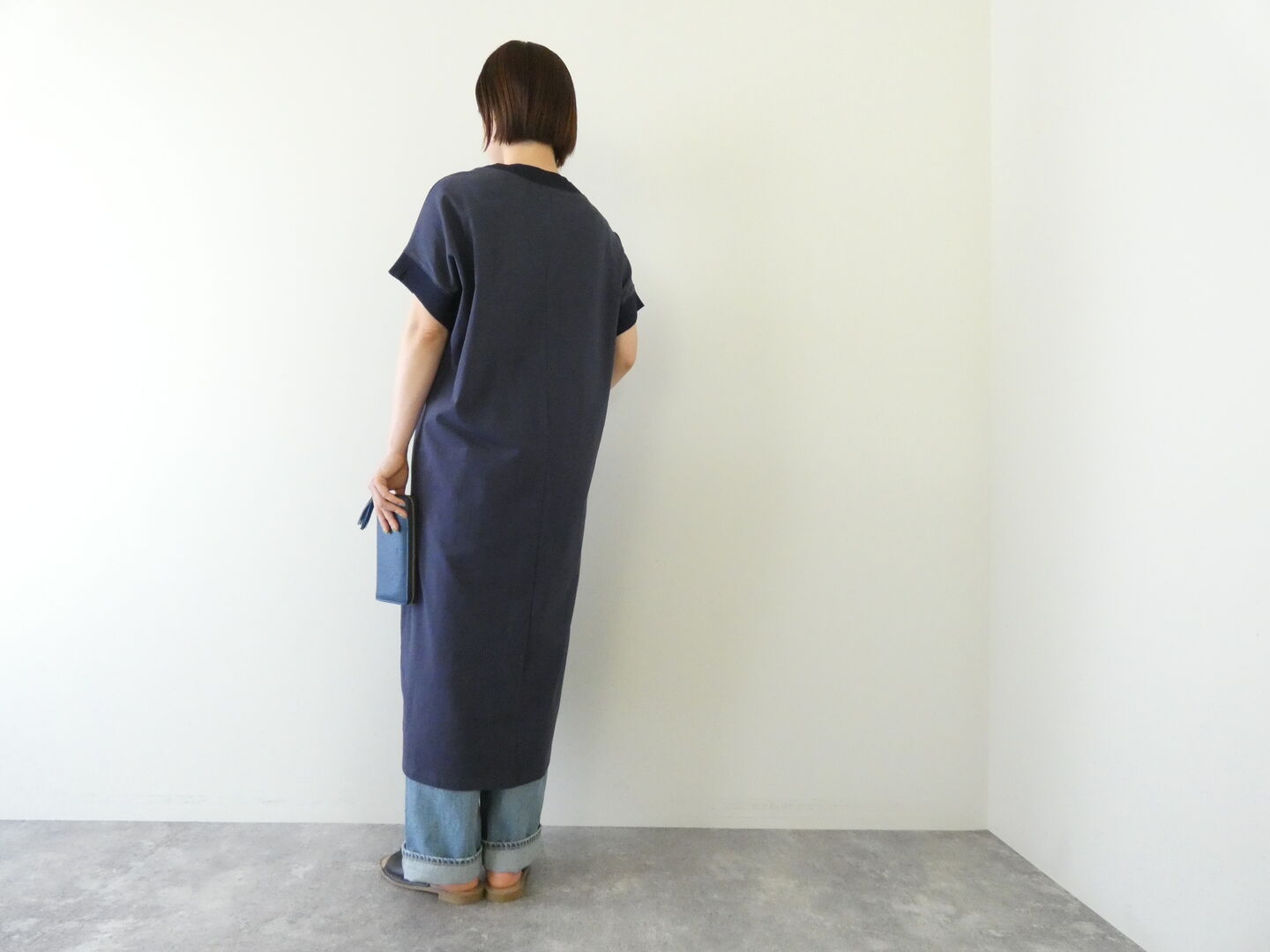 NOMBRE IMPAIR(ノンブルアンペール) TCカットコンビリブ付きバンザイワンピースの商品画像5