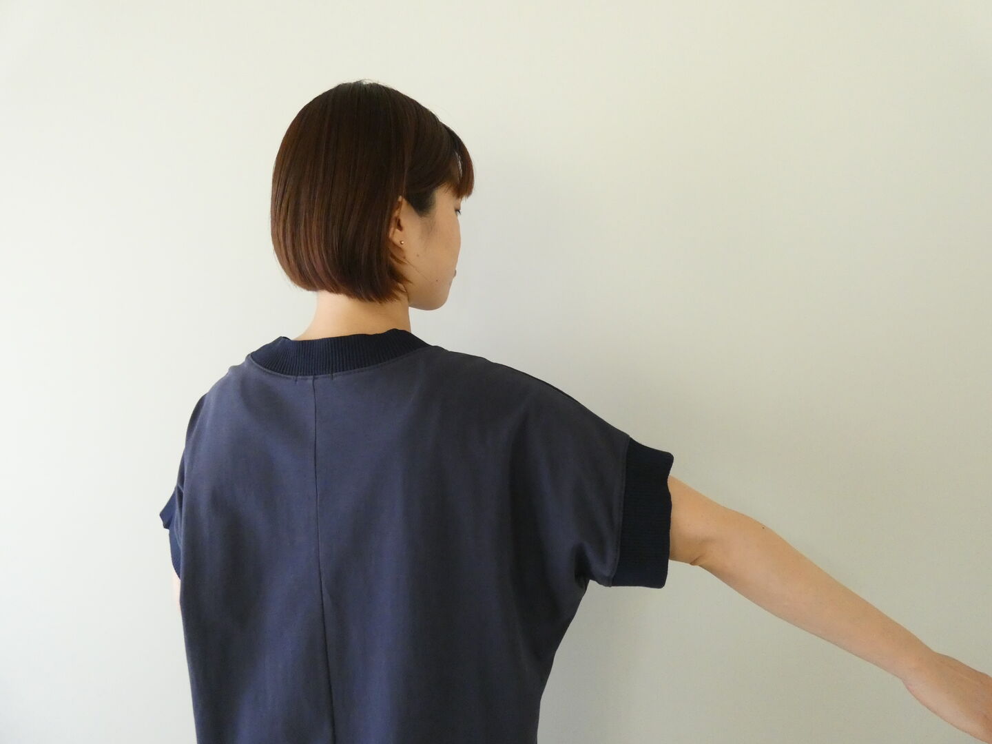 NOMBRE IMPAIR(ノンブルアンペール) TCカットコンビリブ付きバンザイワンピースの商品画像6