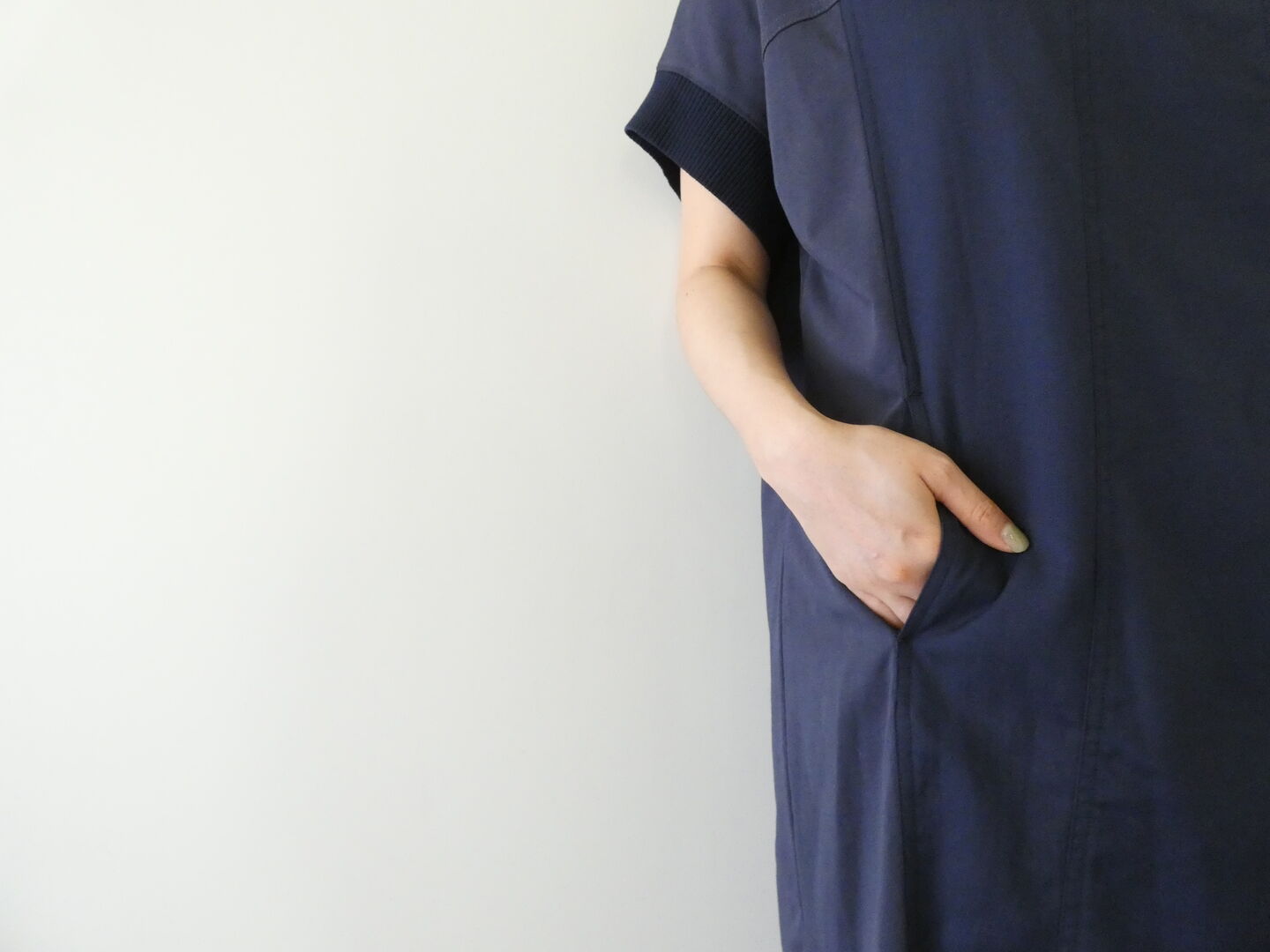 NOMBRE IMPAIR(ノンブルアンペール) TCカットコンビリブ付きバンザイワンピースの商品画像8
