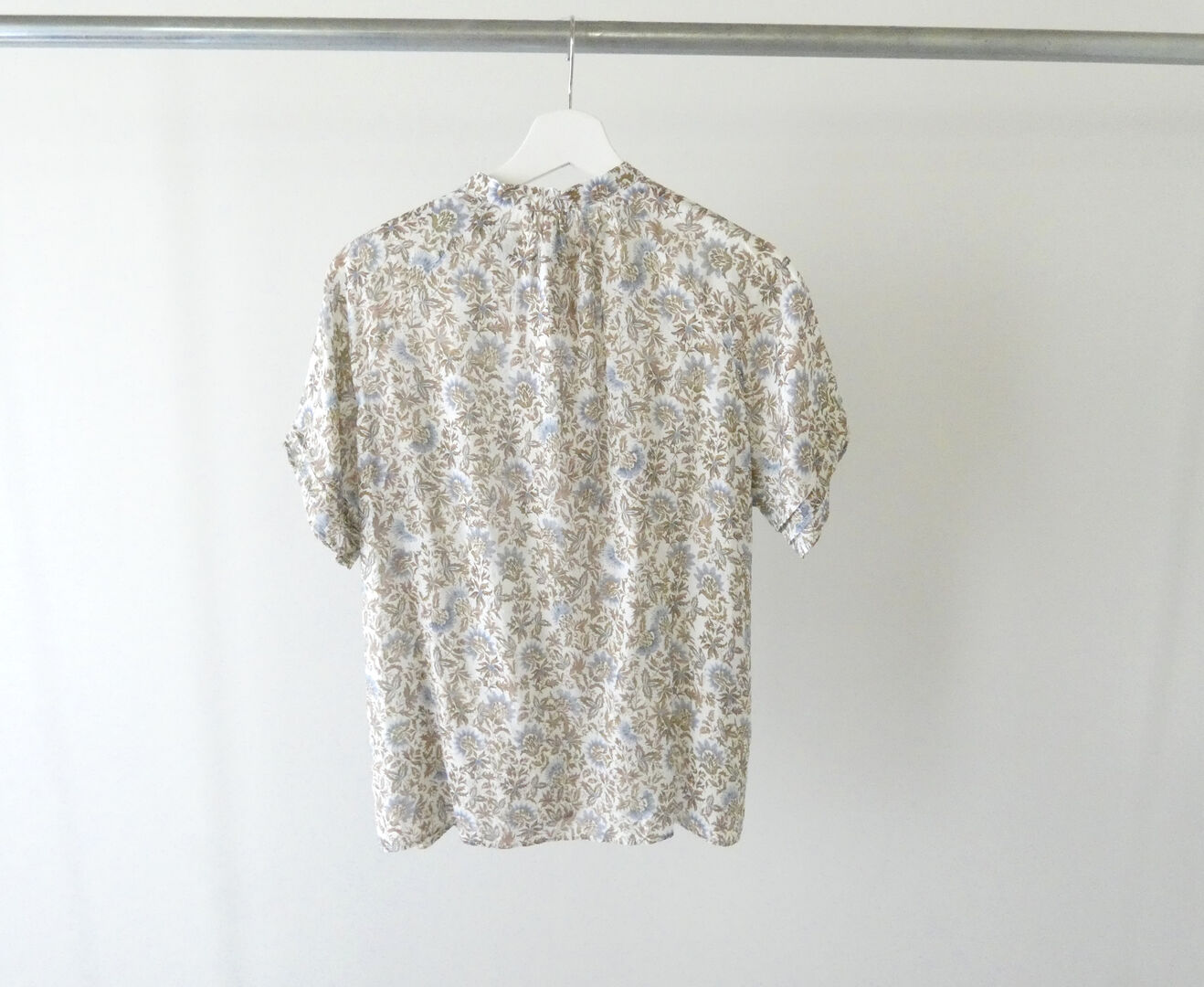 NOMBRE IMPAIR(ノンブルアンペール) アザミプリントフレンチブラウスの商品画像11