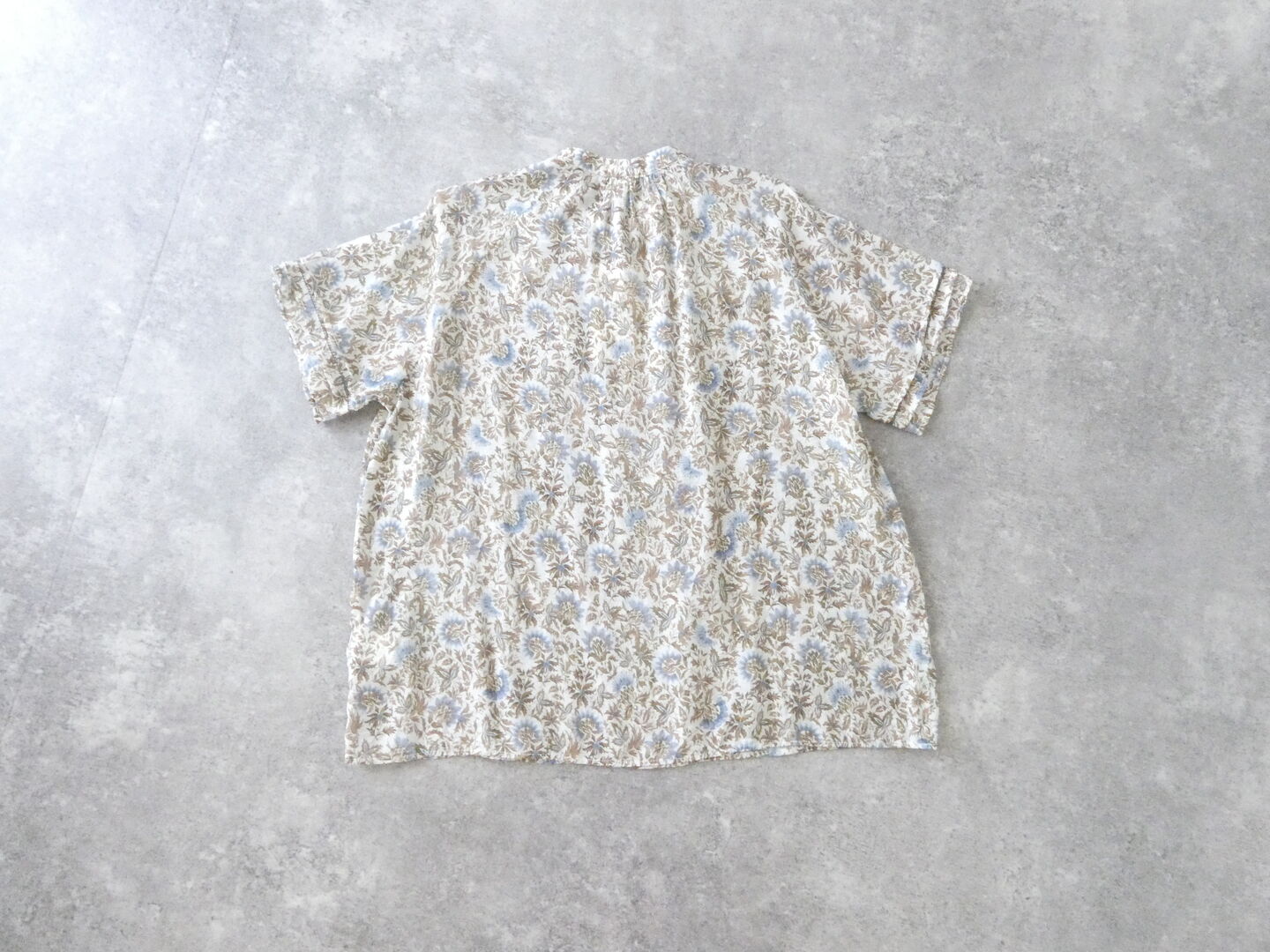 NOMBRE IMPAIR(ノンブルアンペール) アザミプリントフレンチブラウスの商品画像9