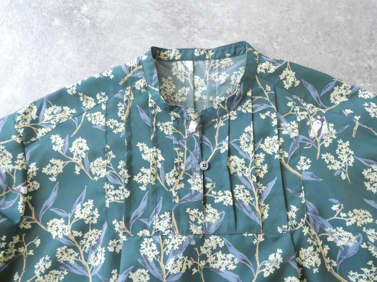 NOMBRE IMPAIR(ノンブルアンペール) キンモクセイプリントスキッパーフレンチブラウスの商品画像27