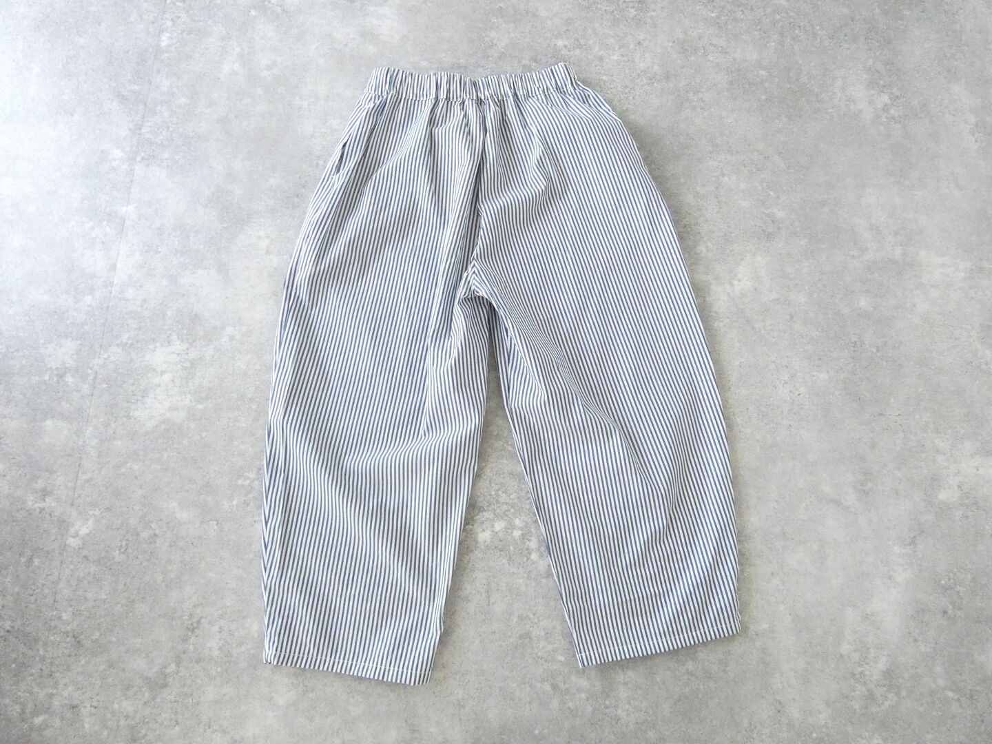 NARU 先染め50sブロードストライプエッグパンツの商品画像11