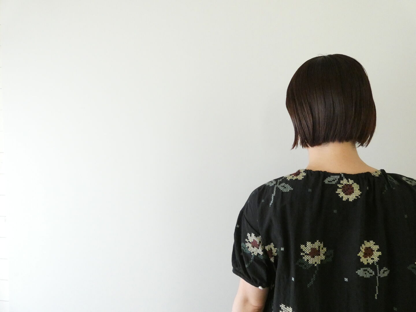 l’atelier du savon(アトリエドゥサボン) クロスステッチひまわり刺繍ワンピースの商品画像8