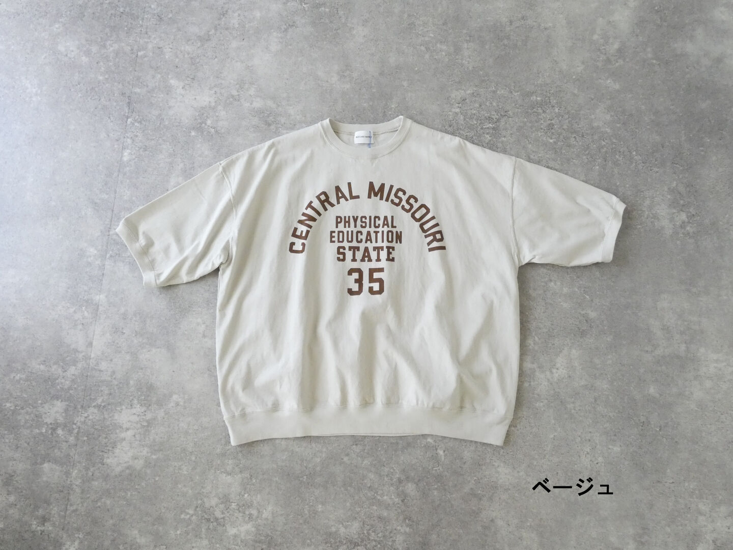 BLUE LAKE MARKET(ブルーレイクマーケット) BD天竺セットインスリーブプリント POCENTRAL MISSOURIの商品画像10