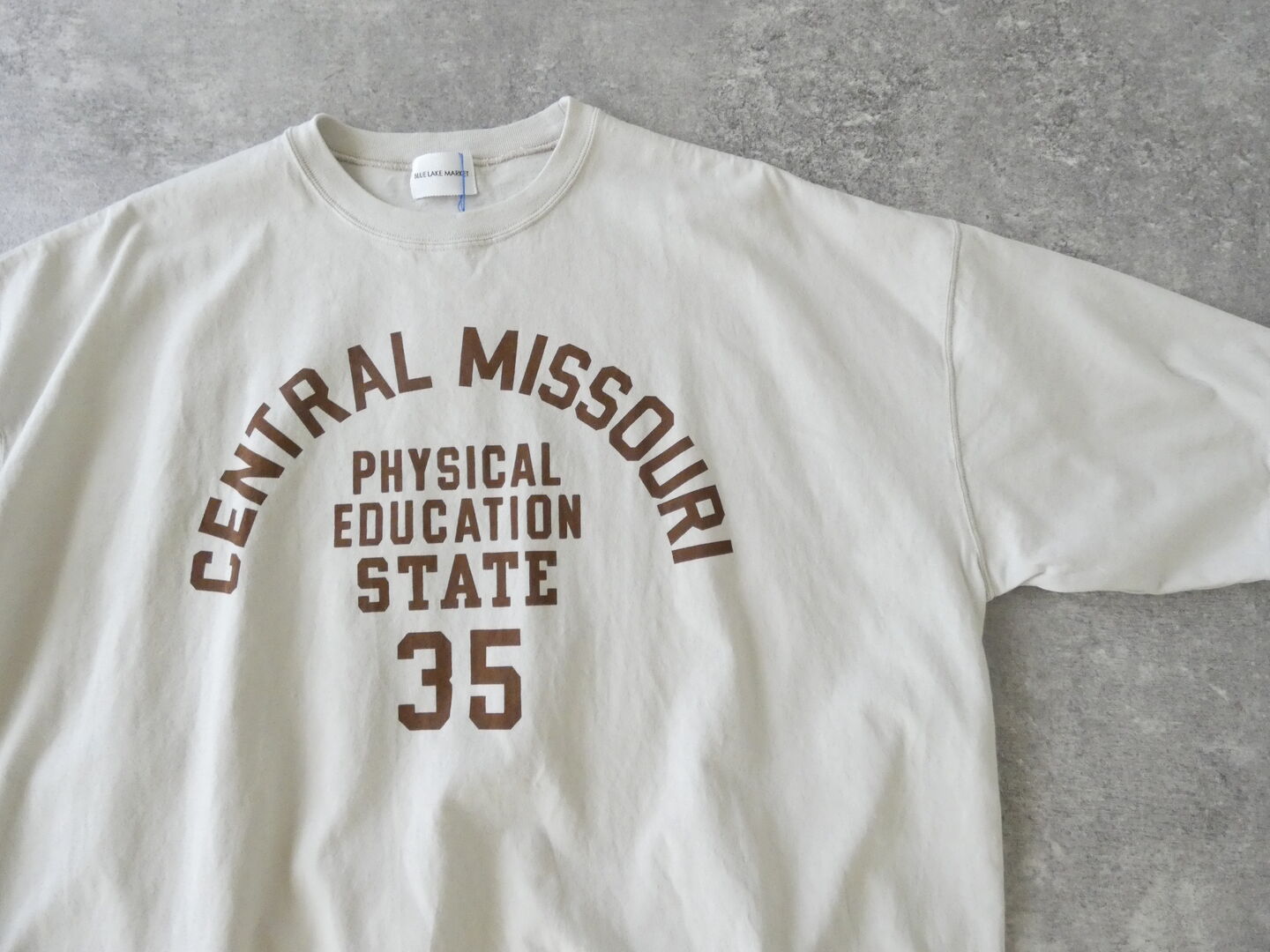 BLUE LAKE MARKET(ブルーレイクマーケット) BD天竺セットインスリーブプリント POCENTRAL MISSOURIの商品画像18