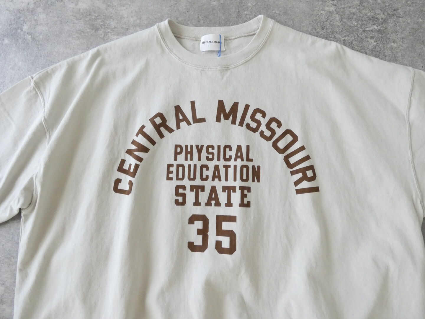 BLUE LAKE MARKET(ブルーレイクマーケット) BD天竺セットインスリーブプリント POCENTRAL MISSOURIの商品画像19