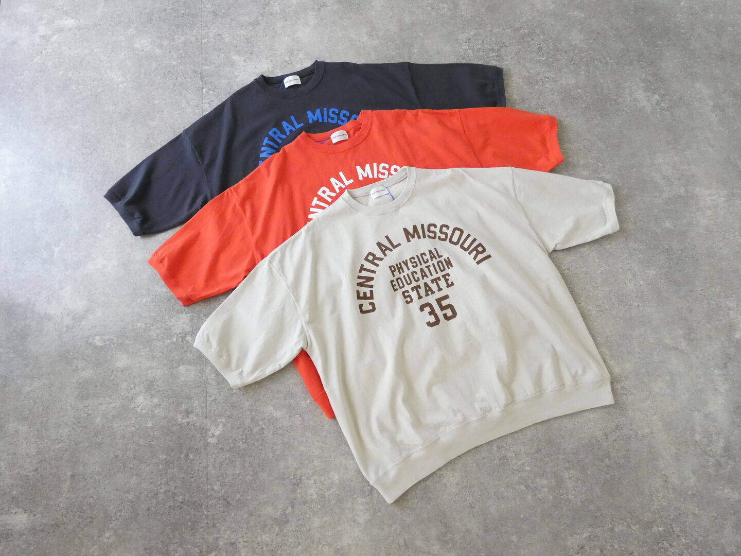 BLUE LAKE MARKET(ブルーレイクマーケット) BD天竺セットインスリーブプリント POCENTRAL MISSOURIの商品画像3