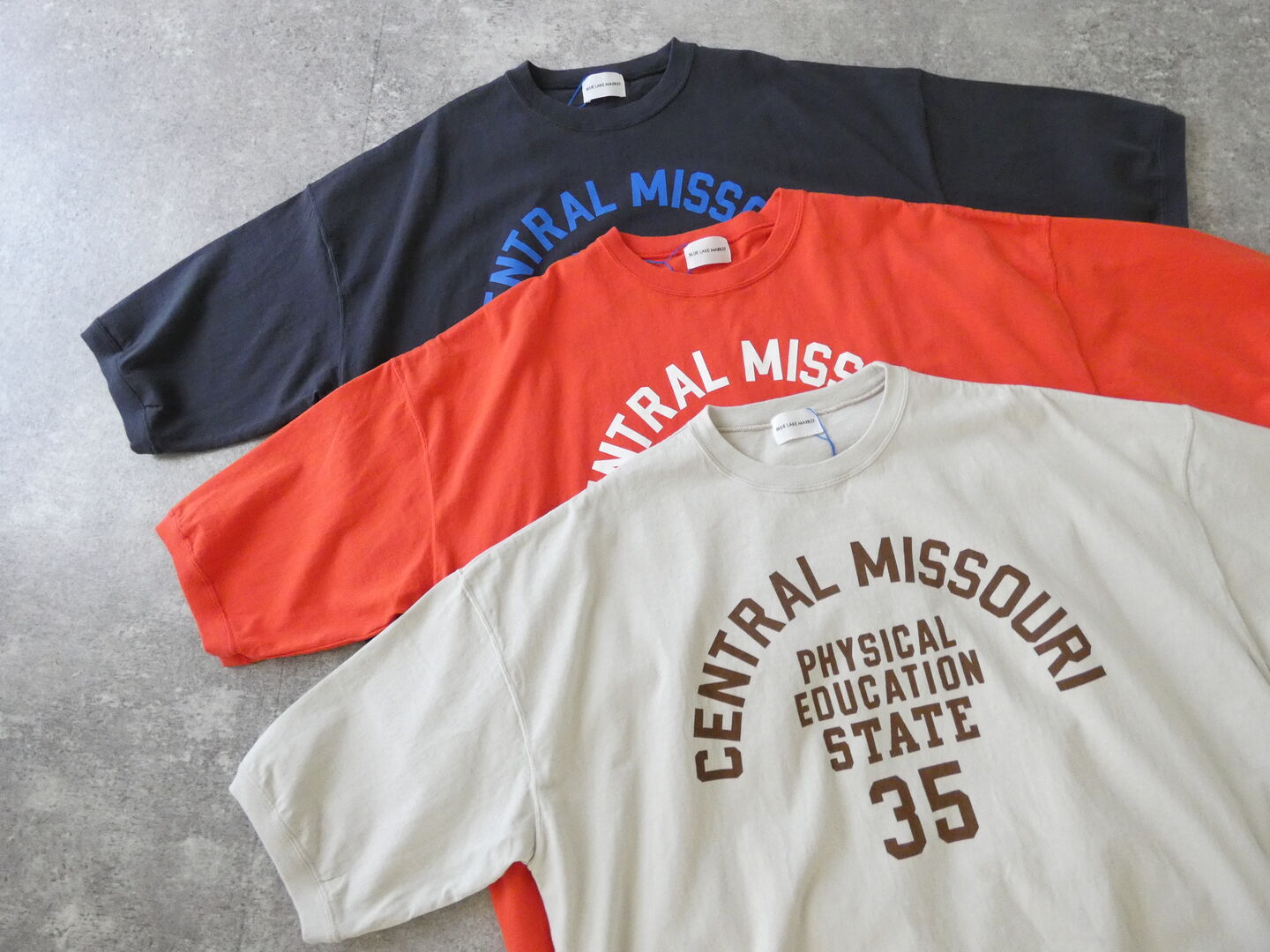BLUE LAKE MARKET(ブルーレイクマーケット) BD天竺セットインスリーブプリント POCENTRAL MISSOURIの商品画像7