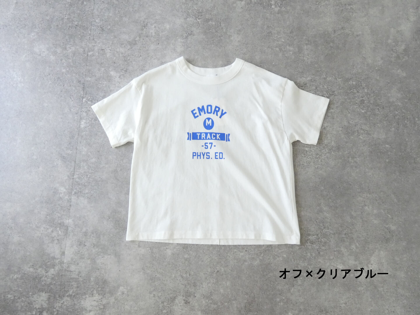 BLUE LAKE MARKET(ブルーレイクマーケット) アメリカンドライ天竺ベーシックプリントTシャツ EMORY M TRACK-57 の商品画像11