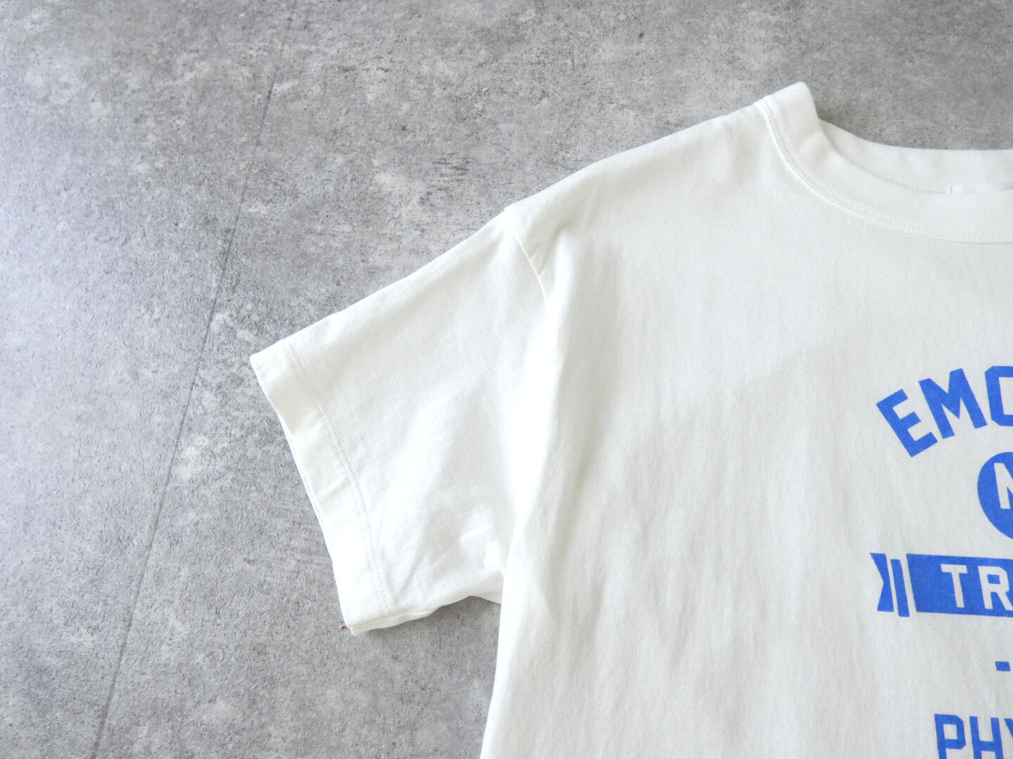 BLUE LAKE MARKET(ブルーレイクマーケット) アメリカンドライ天竺ベーシックプリントTシャツ EMORY M TRACK-57 の商品画像19