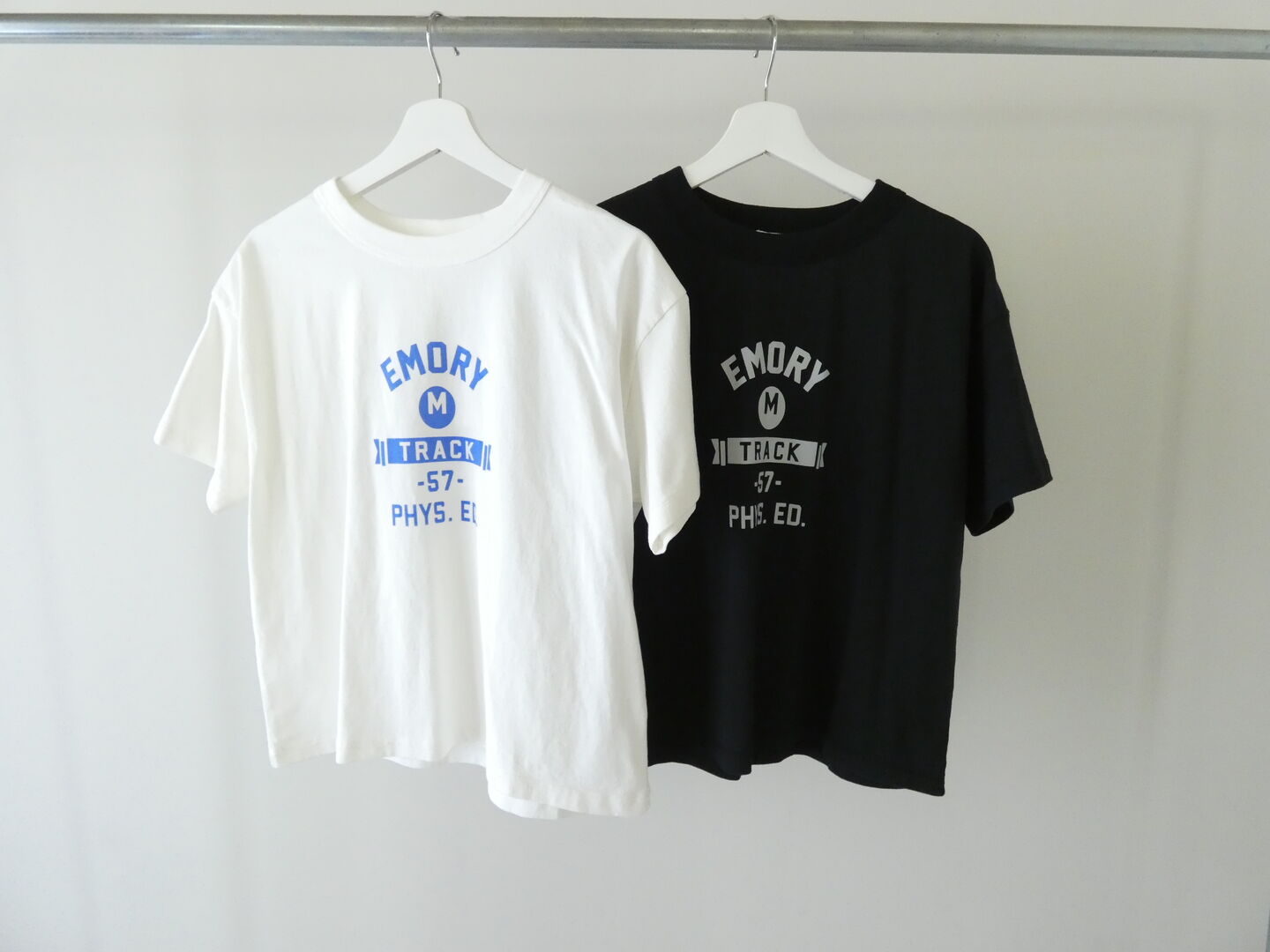 BLUE LAKE MARKET(ブルーレイクマーケット) アメリカンドライ天竺ベーシックプリントTシャツ EMORY M TRACK-57 の商品画像9