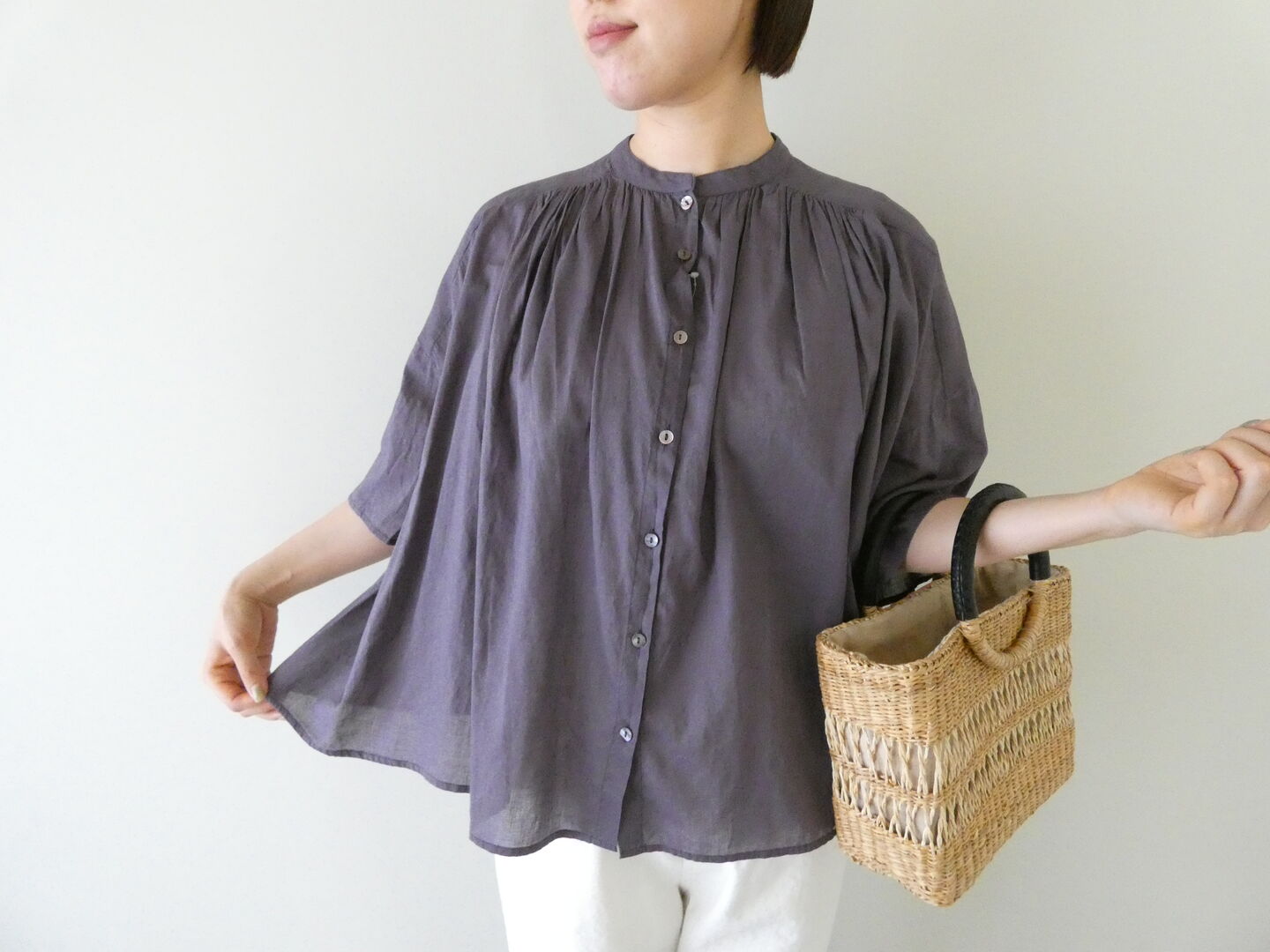 Brocante(ブロカント) インドボイルシスフロンセシャツの商品画像1