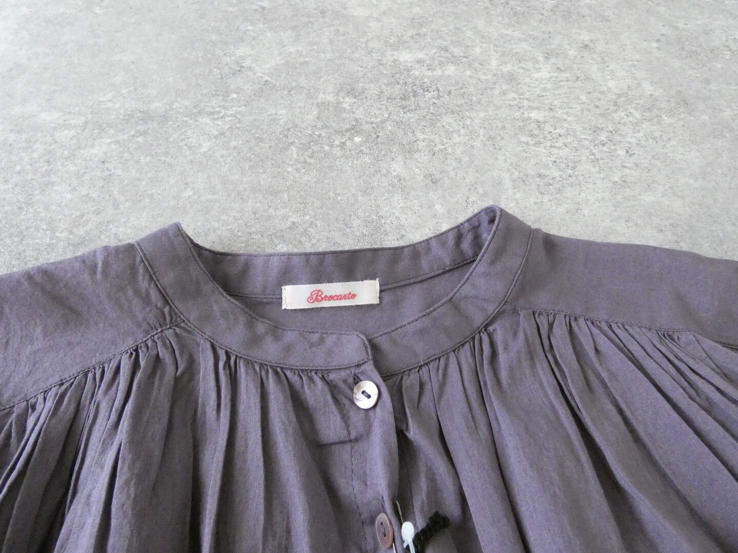 Brocante(ブロカント) インドボイルシスフロンセシャツの商品画像19
