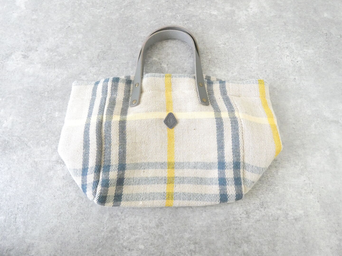 CLEDRAN(クレドラン) HAND&WORK COTTON JUTE STRIPE TOTE Sの商品画像8