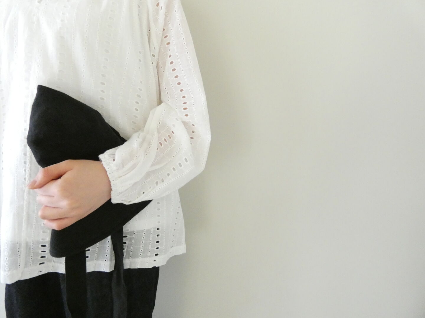 evam eva(エヴァムエヴァ) linen strap hatの商品画像5