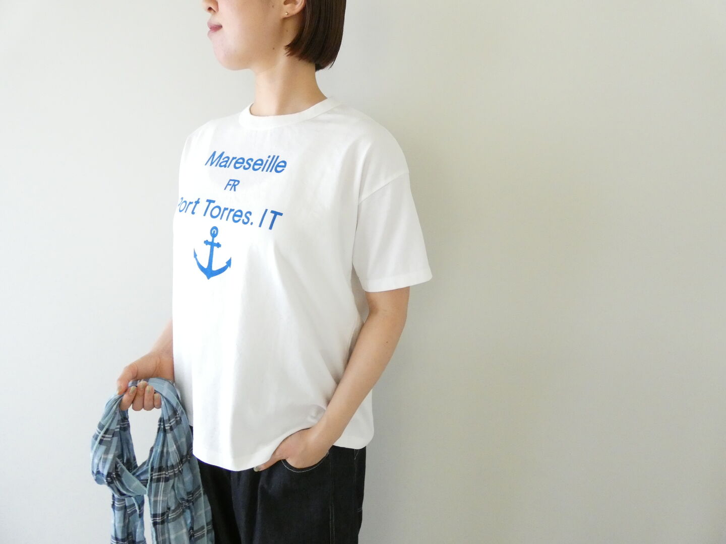 7th GATE(セブンスゲート) BD天竺ベーシックプリントTee　Mareseilleの商品画像1