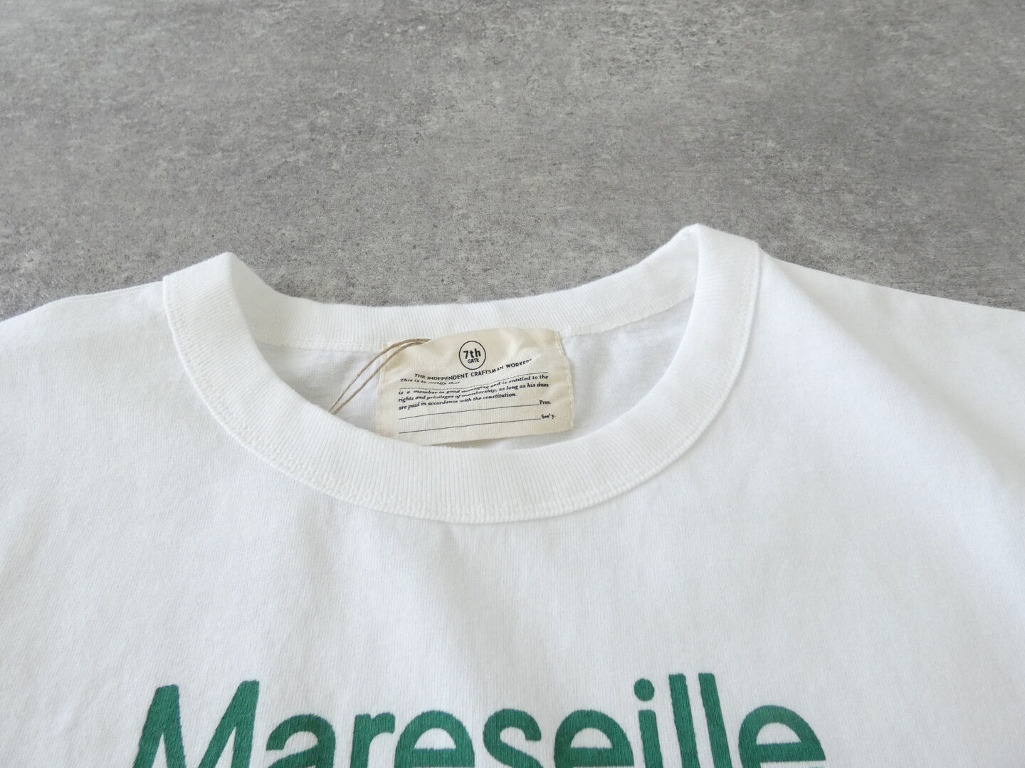7th GATE(セブンスゲート) BD天竺ベーシックプリントTee　Mareseilleの商品画像31