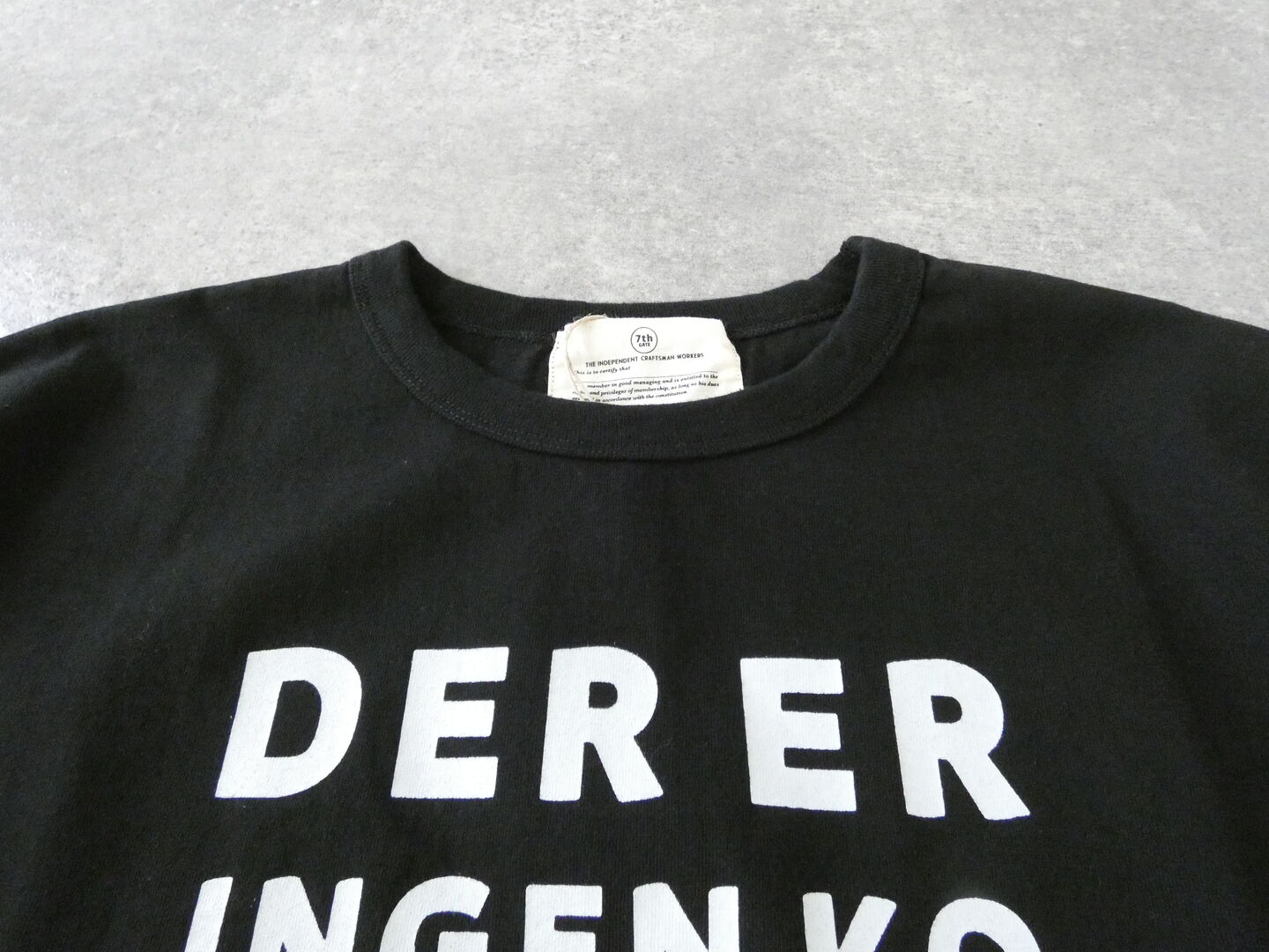 7th GATE(セブンスゲート) BD天竺ベーシックプリントTee　DER ERの商品画像45