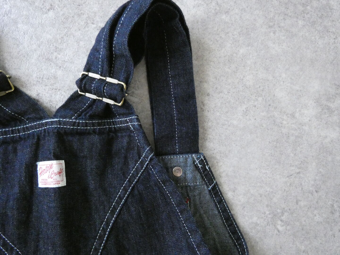 快晴堂(かいせいどう) Girl’sマルチシーズン6オンスデニム オーセンティックオーバーオールの商品画像31