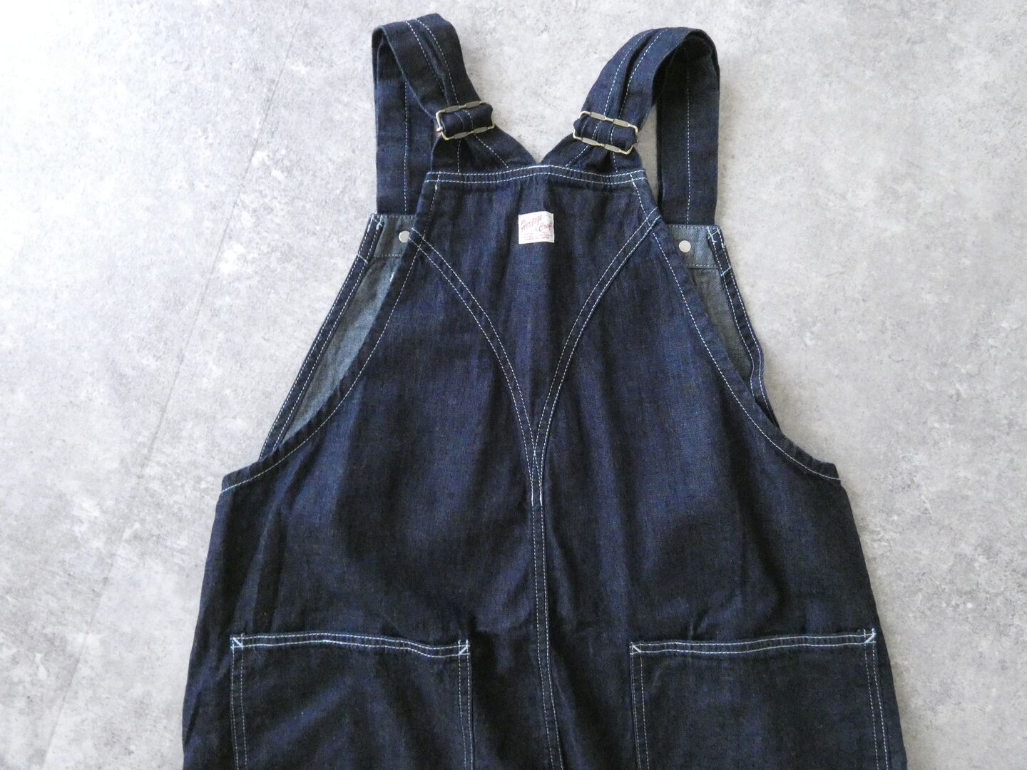 快晴堂(かいせいどう) Girl’sマルチシーズン6オンスデニム オーセンティックオーバーオールの商品画像33
