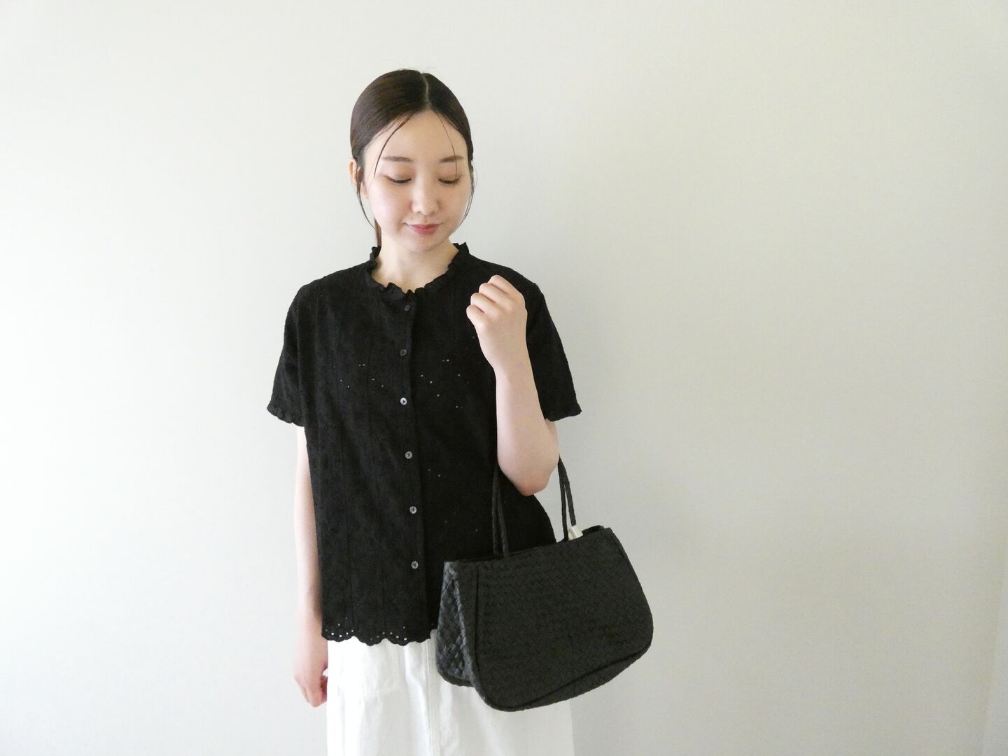 ichi(イチ) KYUCA レザートートバッグの商品画像1