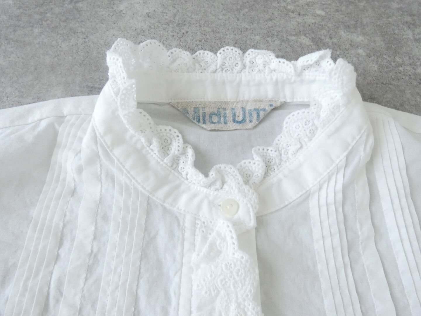 MidiUmi(ミディウミ) ピンタックレースシャツの商品画像18