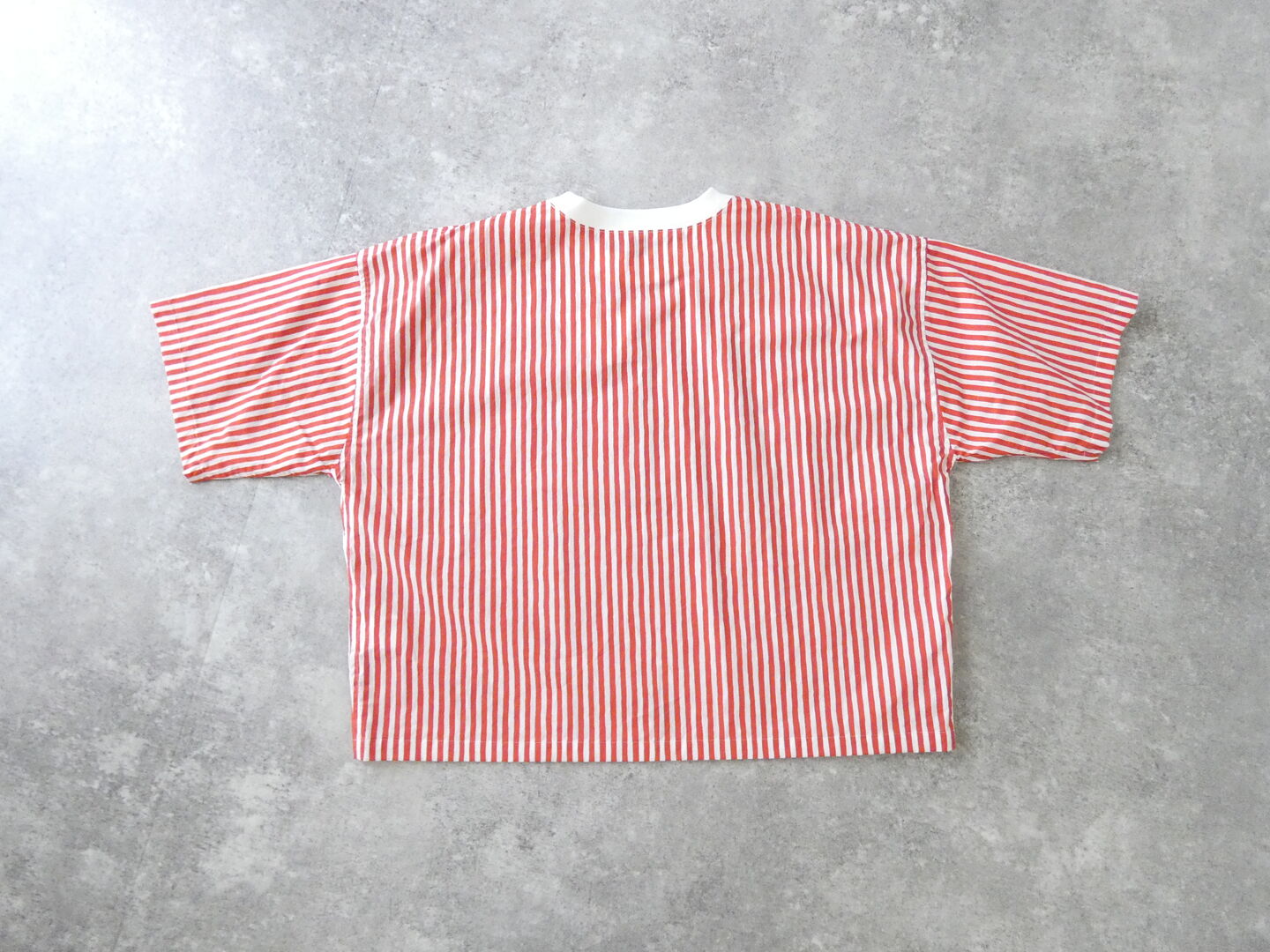 R&D.M.Co-(オールドマンズテーラー) CANDY STRIPE DOCKING T SHIRTの商品画像12