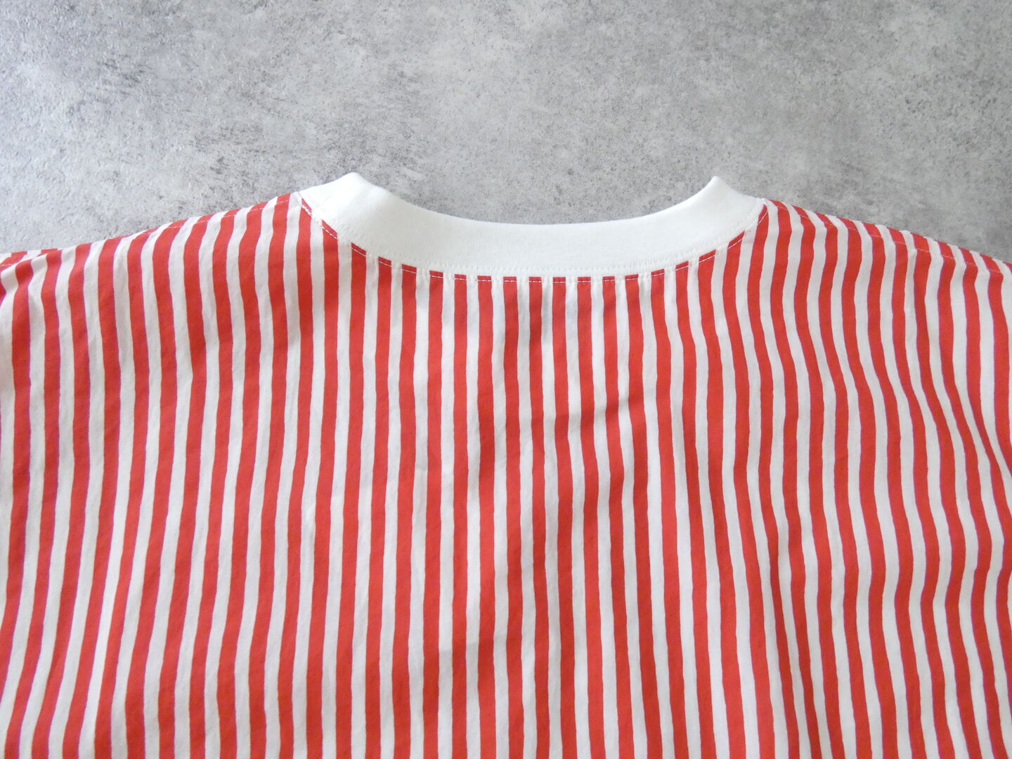 R&D.M.Co-(オールドマンズテーラー) CANDY STRIPE DOCKING T SHIRTの商品画像23