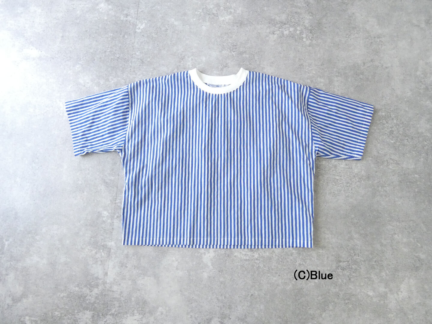 R&D.M.Co-(オールドマンズテーラー) CANDY STRIPE DOCKING T SHIRTの商品画像28