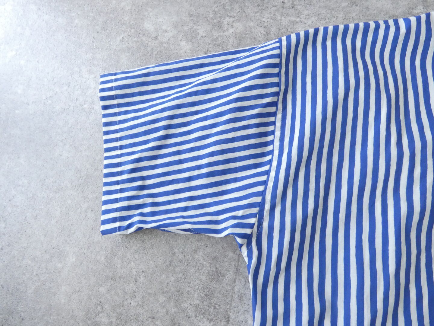 R&D.M.Co-(オールドマンズテーラー) CANDY STRIPE DOCKING T SHIRTの商品画像31
