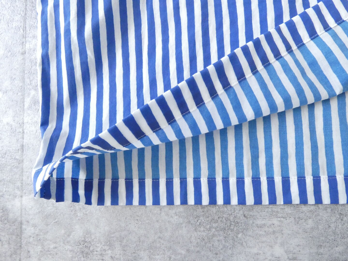 R&D.M.Co-(オールドマンズテーラー) CANDY STRIPE DOCKING T SHIRTの商品画像32