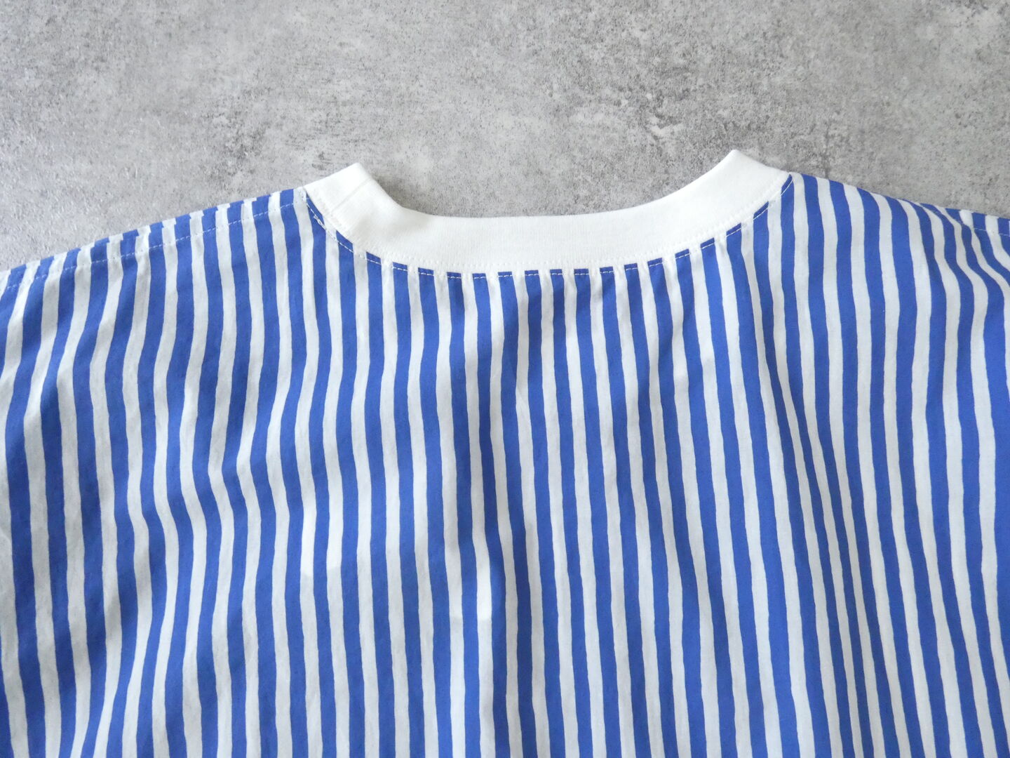 R&D.M.Co-(オールドマンズテーラー) CANDY STRIPE DOCKING T SHIRTの商品画像35