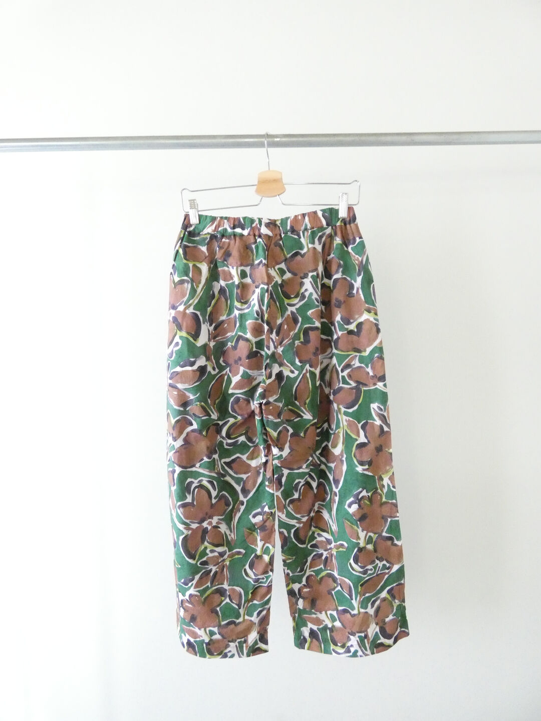 prit(プリット) 60/1ローンラフボタニカルプリント ワイドパンツの商品画像11