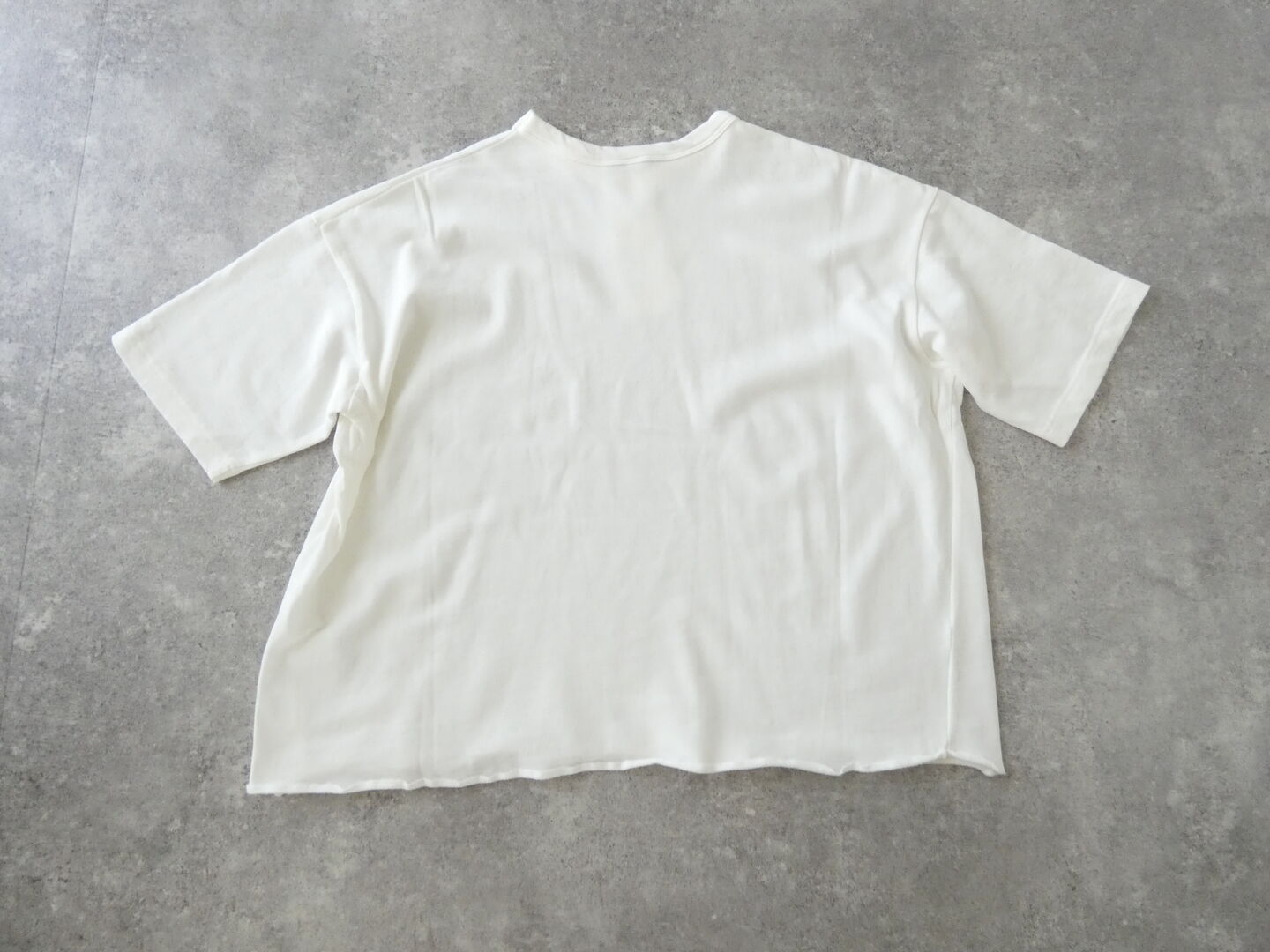 prit(プリット) 40/1強撚糸スビン裏毛5分袖クルーネックワイドTシャツの商品画像11