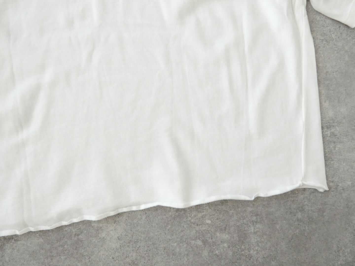 prit(プリット) 40/1強撚糸スビン裏毛5分袖クルーネックワイドTシャツの商品画像28