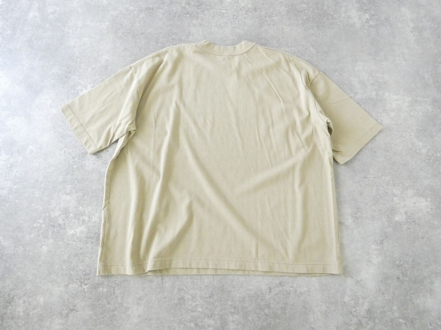 prit(プリット) 40/1天竺ヴィンテージ加工5分袖ワイドTシャツの商品画像29