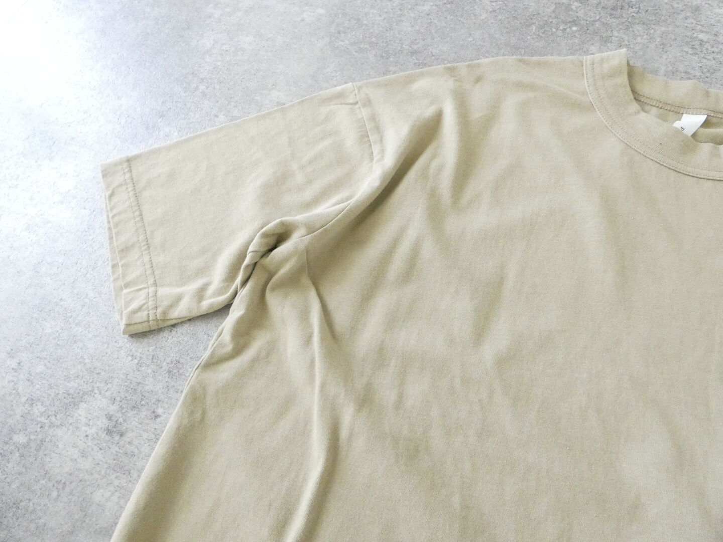 prit(プリット) 40/1天竺ヴィンテージ加工5分袖ワイドTシャツの商品画像31