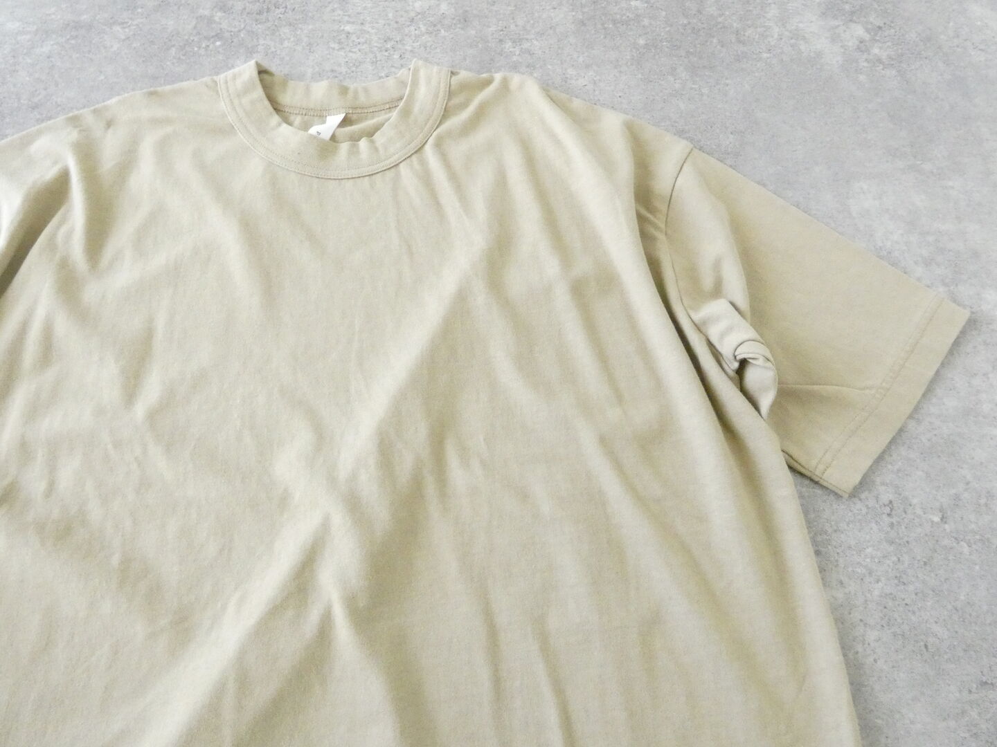 prit(プリット) 40/1天竺ヴィンテージ加工5分袖ワイドTシャツの商品画像32