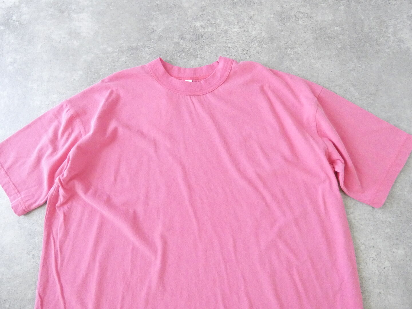 prit(プリット) 40/1天竺ヴィンテージ加工5分袖ワイドTシャツの商品画像44