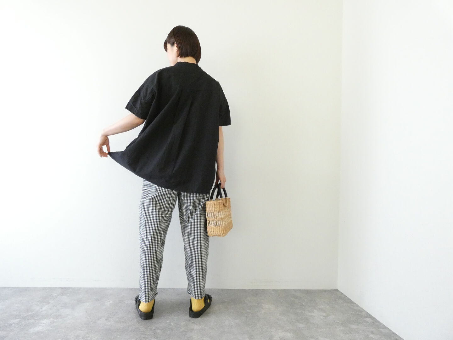 sabbatum(サバタム) タイプライター比翼スタンダードシャツの商品画像9